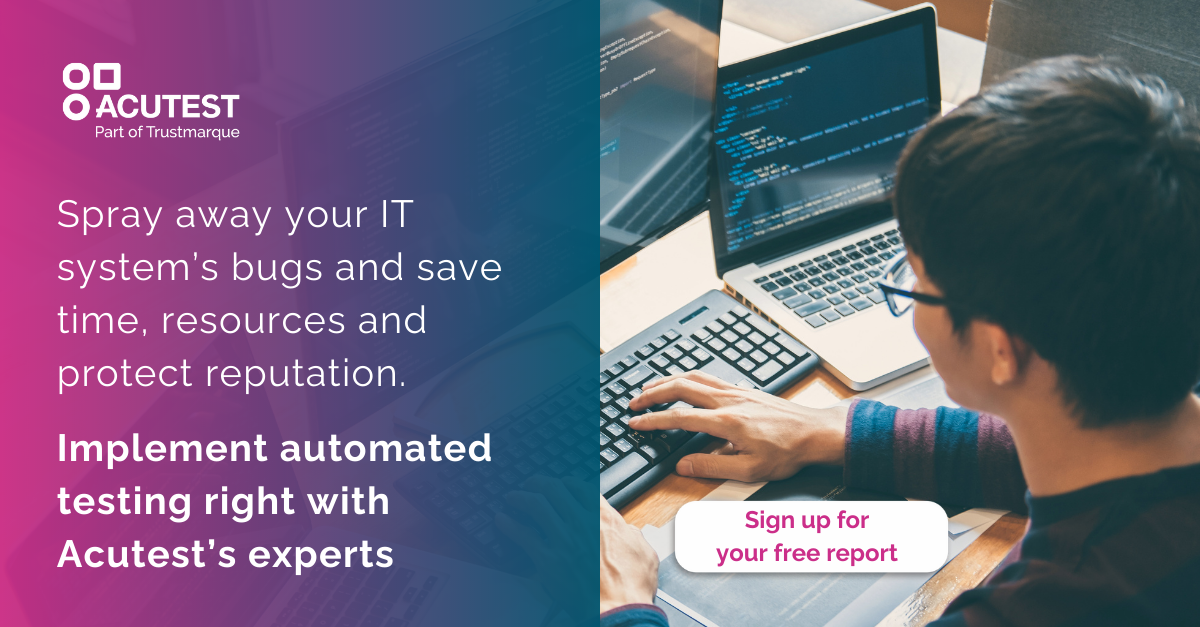 Test automation free IT guide by Acutest